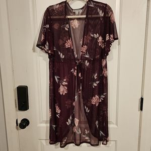 Womens Moral Fiber cardigan size xlarge